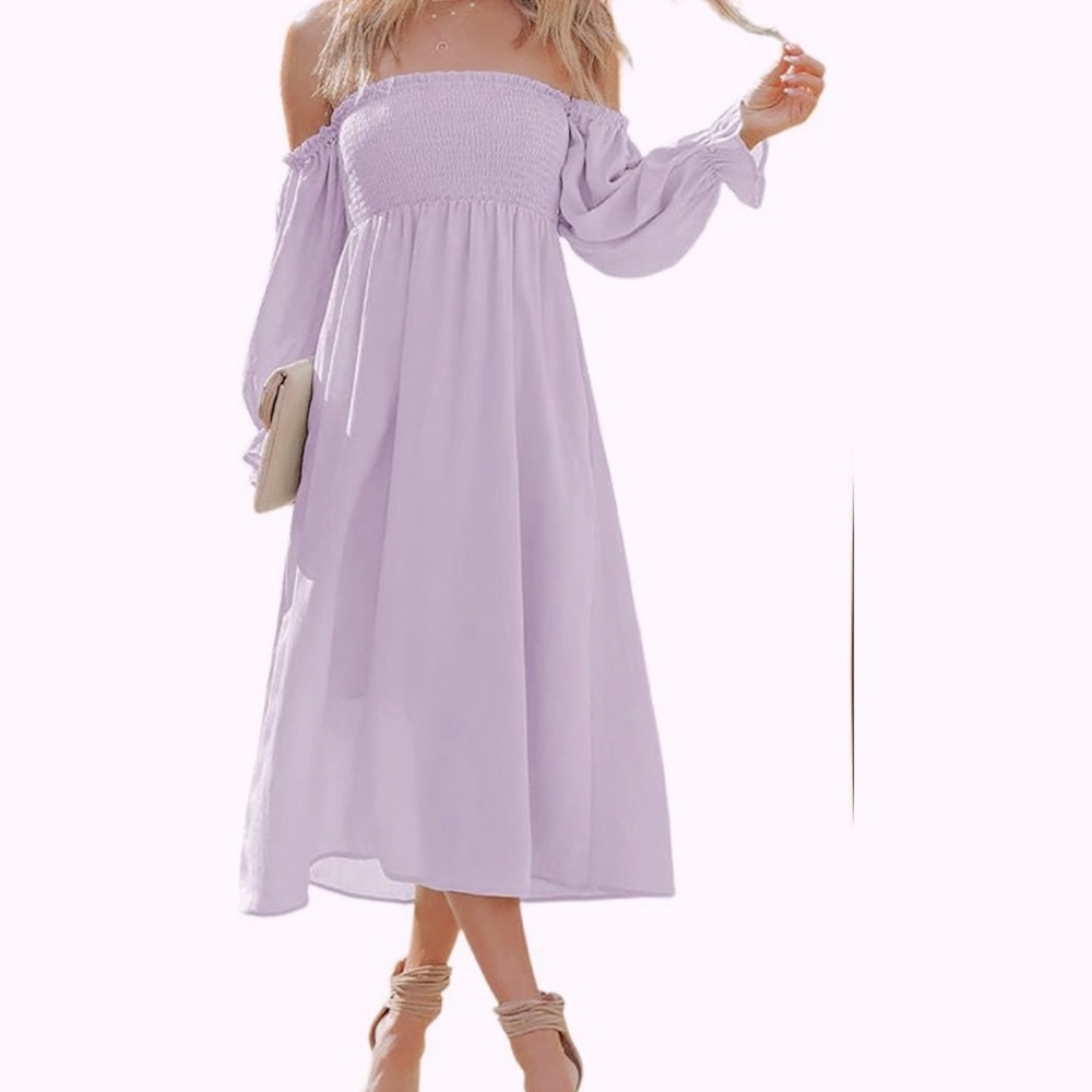 Boutique dress, lavender